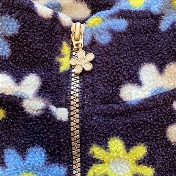 Girls quarter zip fleece pullover jacket - Picture 3 of 4